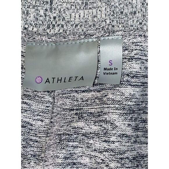 Athleta Downplay Drawstring Skirt Heathered Gray Pull On Athletic Womens Size Sm - Picture 4 of 4